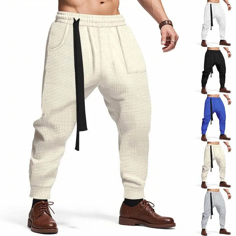 Stylish Men's Casual Loose Ankle-tied Pants | Trendy & Comfortable Men's Clothing