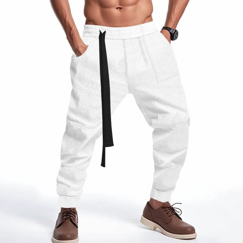 Stylish Men's Casual Loose Ankle-tied Pants | Trendy & Comfortable Men's Clothing