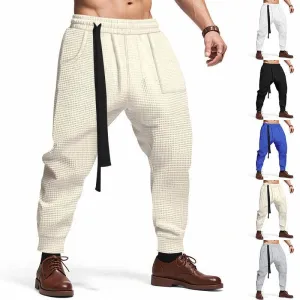 Stylish Men's Casual Loose Ankle-tied Pants | Trendy & Comfortable Men's Clothing
