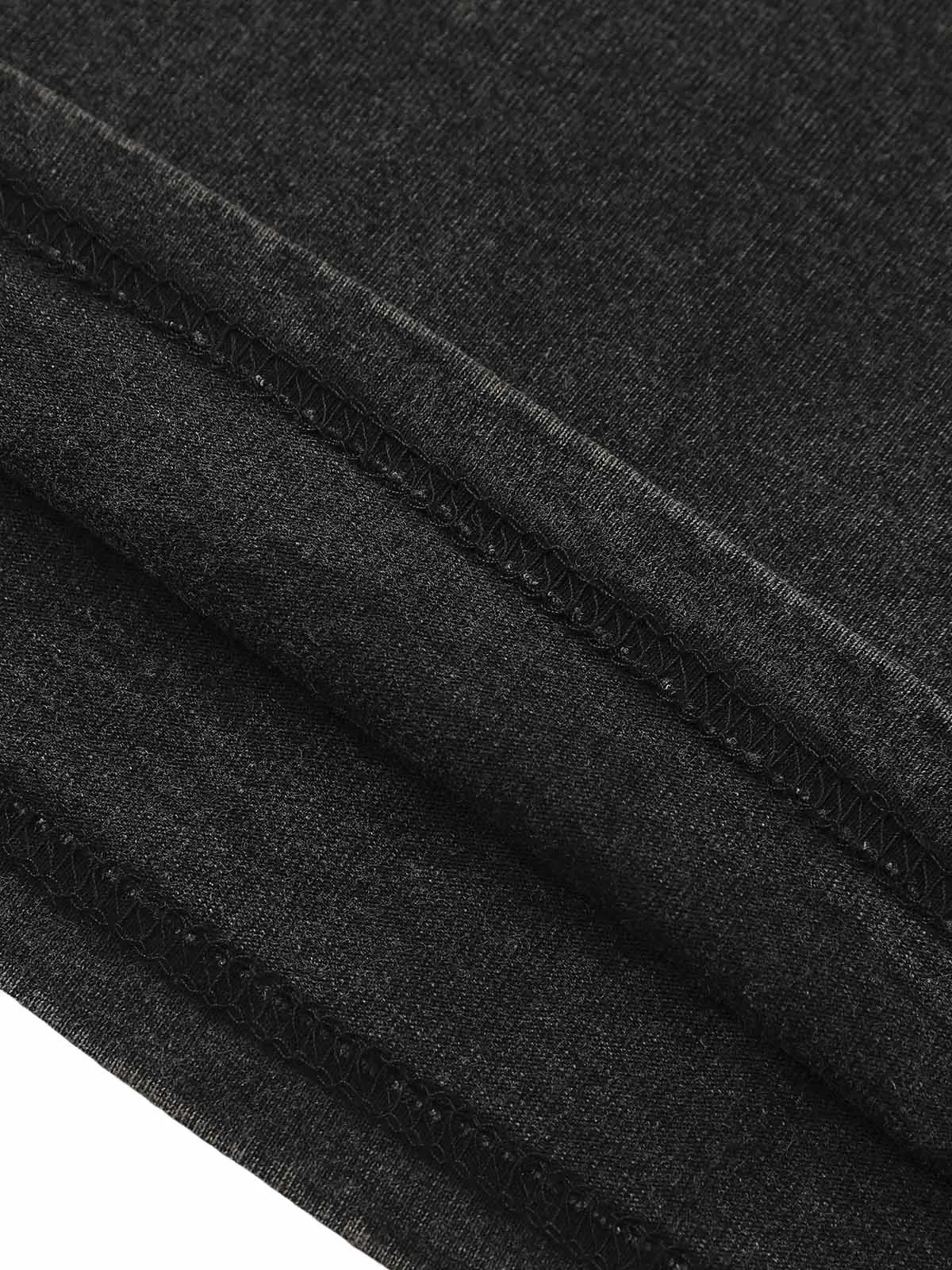 Thesupermade Metal Zip Graphic T-shirt