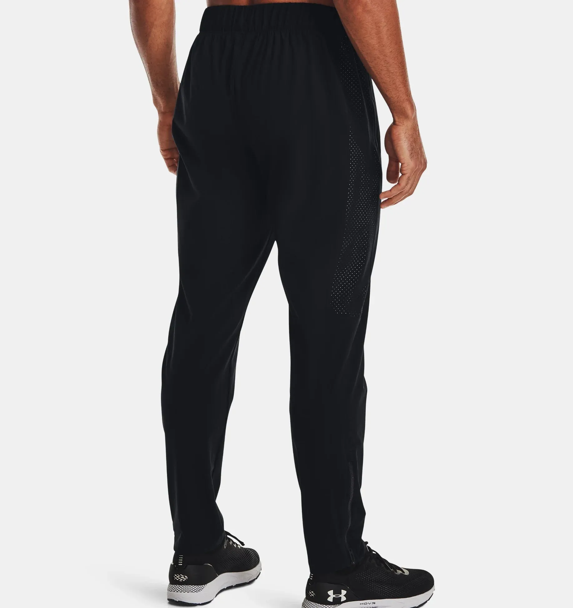 Under Armour Men's UA Squad 3.0 Warm-Up Woven Pants - Midnight Navy, Black