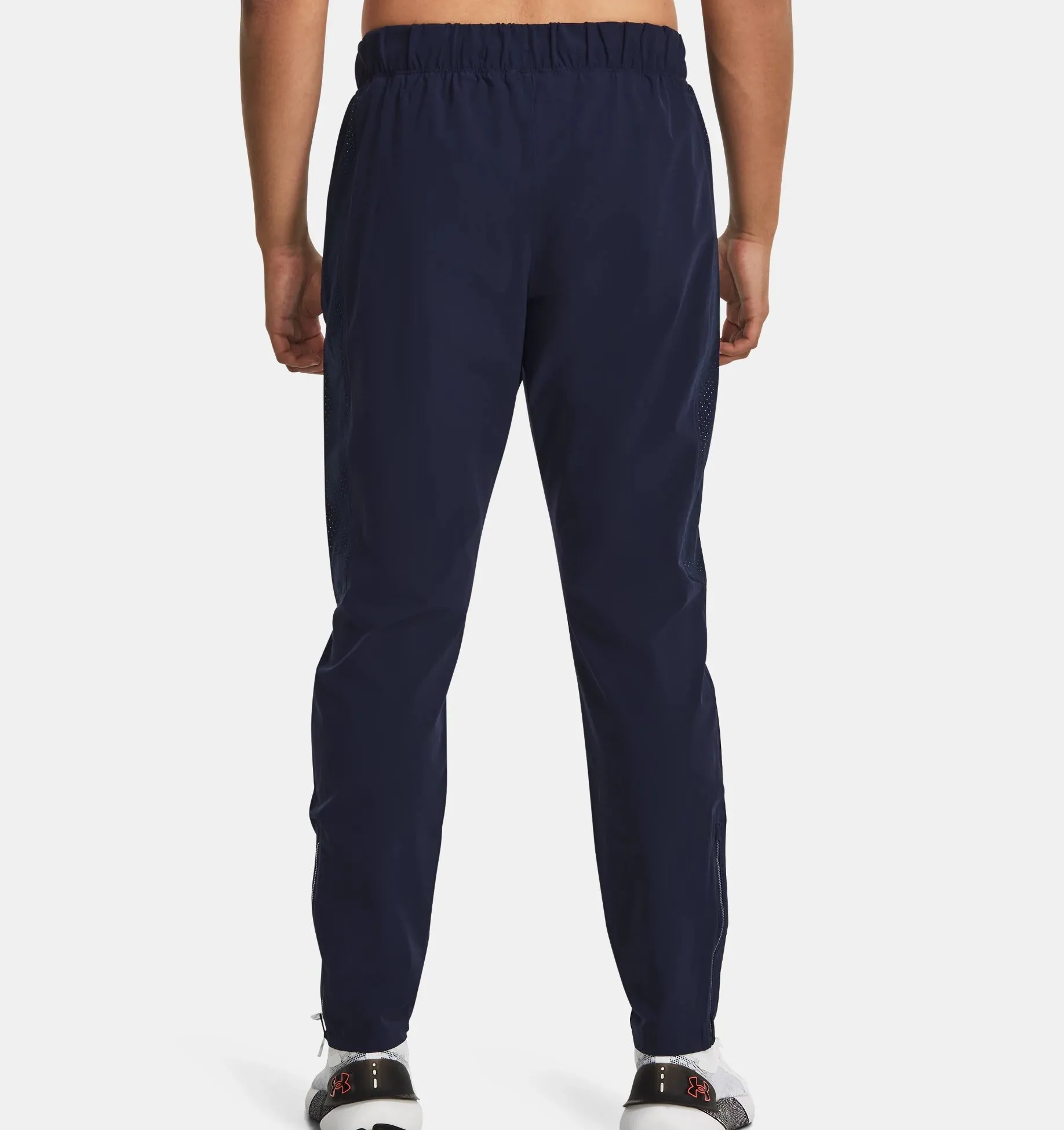 Under Armour Men's UA Squad 3.0 Warm-Up Woven Pants - Midnight Navy, Black