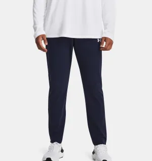 Under Armour Men's UA Squad 3.0 Warm-Up Woven Pants - Midnight Navy, Black