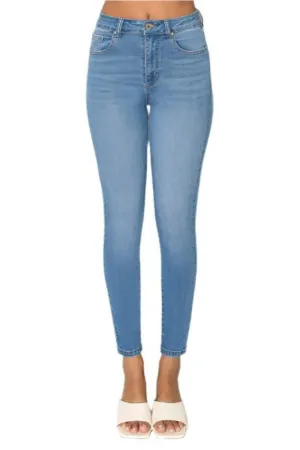 Wax Jean - Basic Super Stretchy Skinny Jeans - 90360