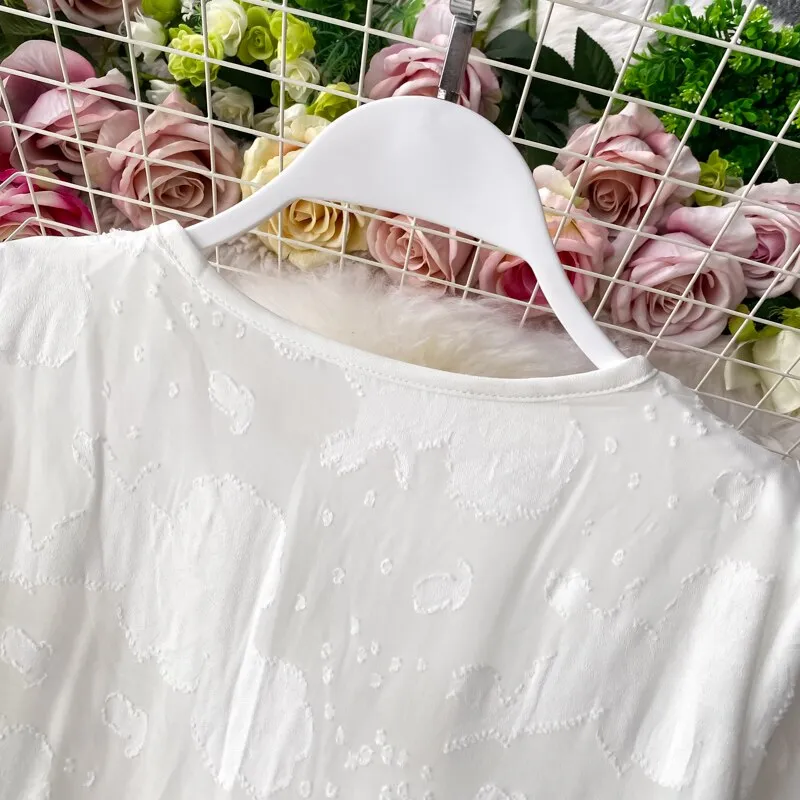 Women Chic Embroidered Vintage Dress