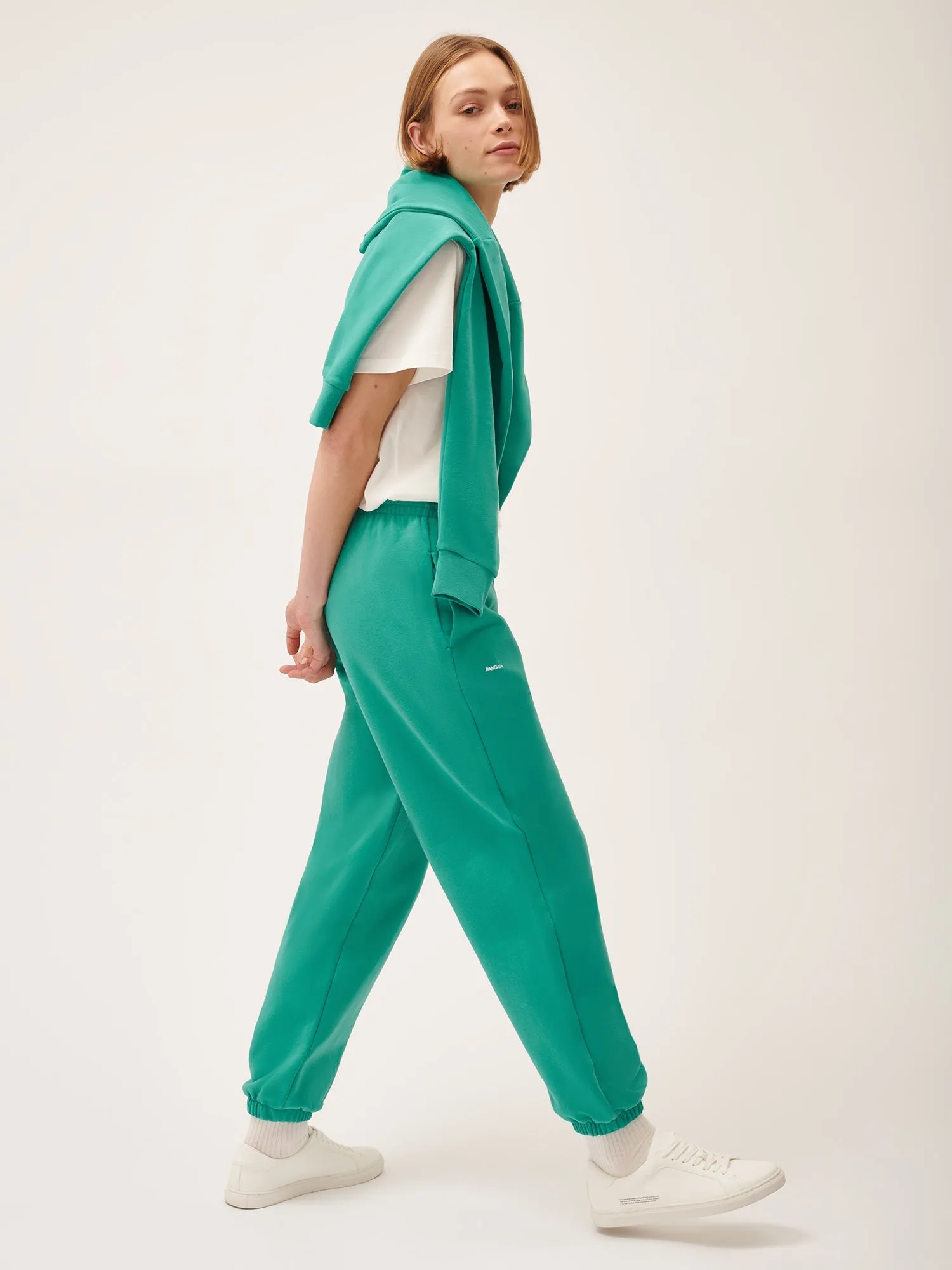Womens 365 Midweight Track Pants—mangrove turquoise