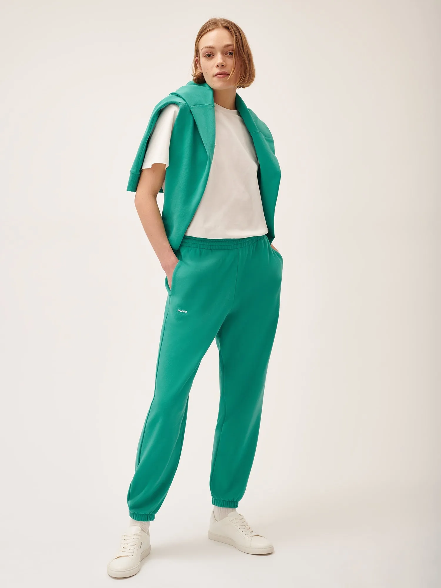 Womens 365 Midweight Track Pants—mangrove turquoise