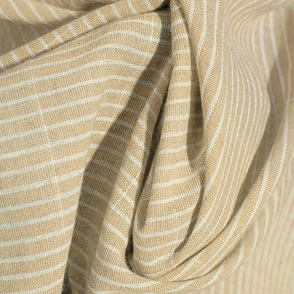 Women's Linen Dresses Sleeveless Crew Neck Striped Long Dress with Pockets 2024, S-2XL