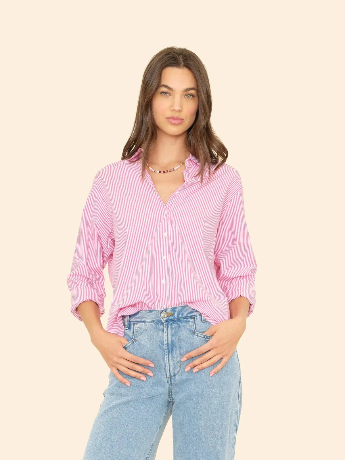 XIRENA~ Beau striped shirt